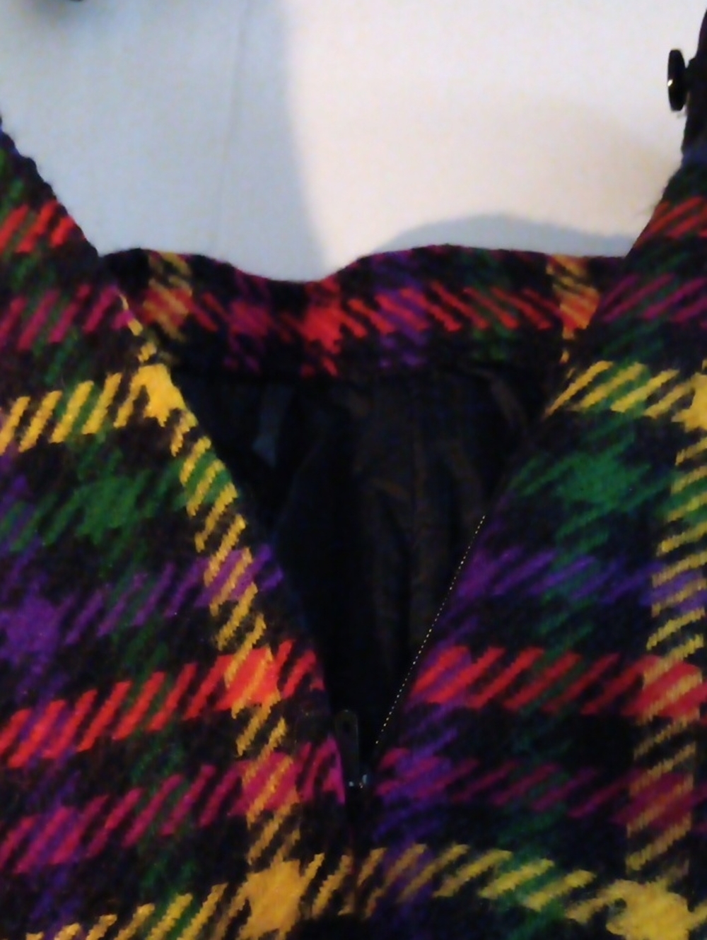 Gucci Multicolor Tartan A-Line Mini Skirt - Picture 2 of 5